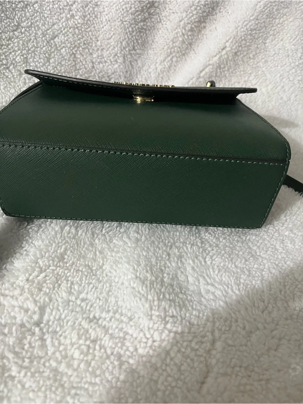 Michael Kors Ava Extra Small Crossbody Bag In Forest Green